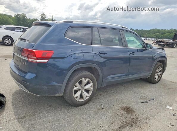 1V2UR2CA5KC565190 2019 VOLKSWAGEN ATLAS Blue Trasero derecho