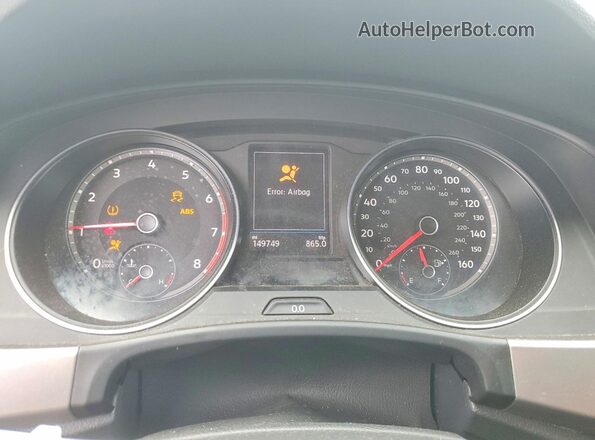 1V2UR2CA5KC565190 2019 VOLKSWAGEN ATLAS Blue Vista del cuadro de instrumentos