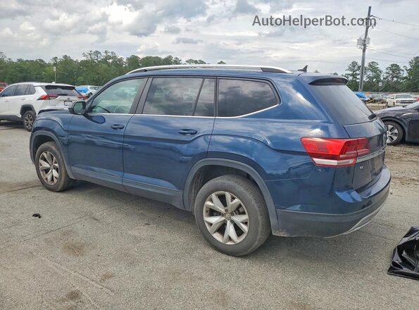 1V2UR2CA5KC565190 2019 VOLKSWAGEN ATLAS Blue Trasero izquierdo