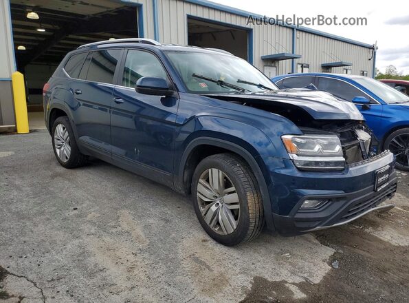 1V2UR2CA7KC516556 2019 VOLKSWAGEN ATLAS Blue წინა მარჯვენა