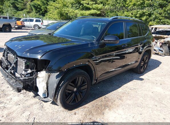 1V2UR2CA8KC605665 2019 VOLKSWAGEN ATLAS Black Front left
