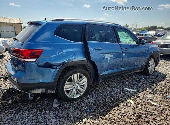 1V2UR2CA9KC598872 2019 VOLKSWAGEN ATLAS Blue Trasero derecho