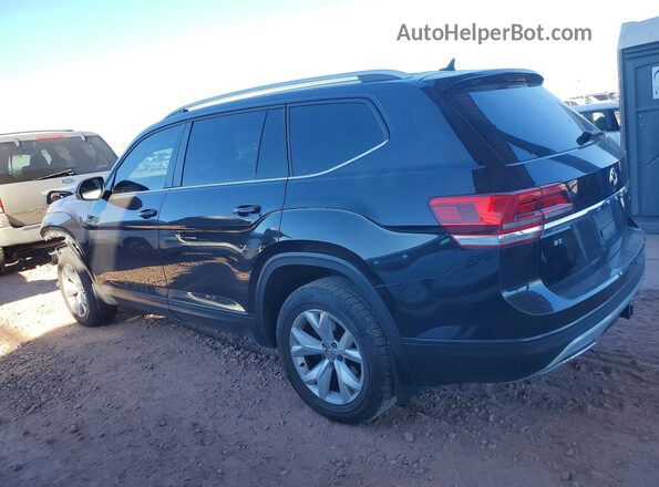 1V2UR2CA9KC618375 2019 VOLKSWAGEN ATLAS Black Задня ліва чверть