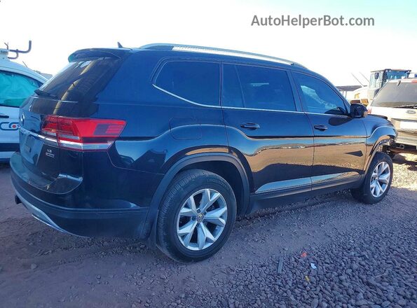 1V2UR2CA9KC618375 2019 VOLKSWAGEN ATLAS Black Задня права чверть