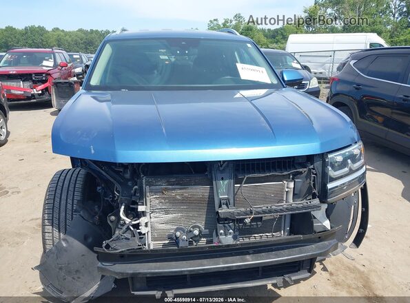1V2UR2CAXKC558333 2019 VOLKSWAGEN ATLAS Blue Вид щитка приладів