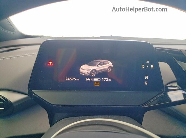 1V2VMPE81PC026809 2023 VOLKSWAGEN ID.4 Gray Instrument cluster view