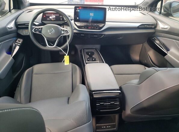 1V2VMPE81PC026809 2023 VOLKSWAGEN ID.4 Gray Dashboard view