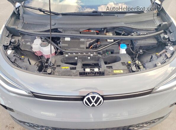 1V2VMPE81PC026809 2023 VOLKSWAGEN ID.4 Gray Engine compartment view