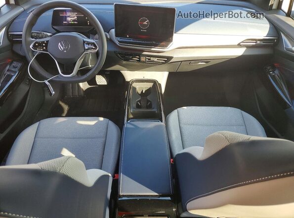1V2VRPE85SC017816 2025 VOLKSWAGEN ID.4 White Вид панелі приладів
