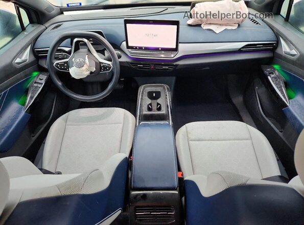 1V2VRPE8XRC004750 2024 VOLKSWAGEN ID.4 Серебряный Вид панели приборов