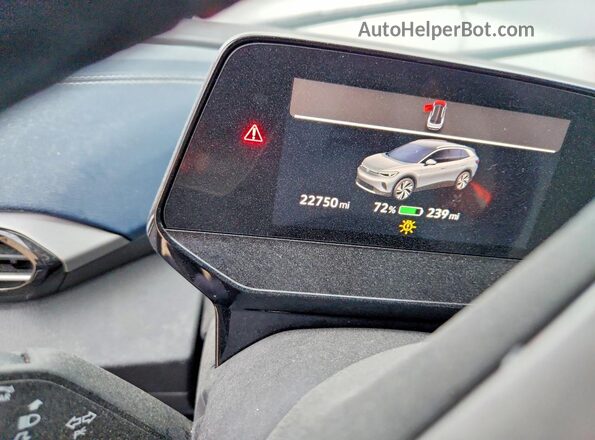 1V2VRPE8XRC004750 2024 VOLKSWAGEN ID.4 Серебряный Вид щитка приборов