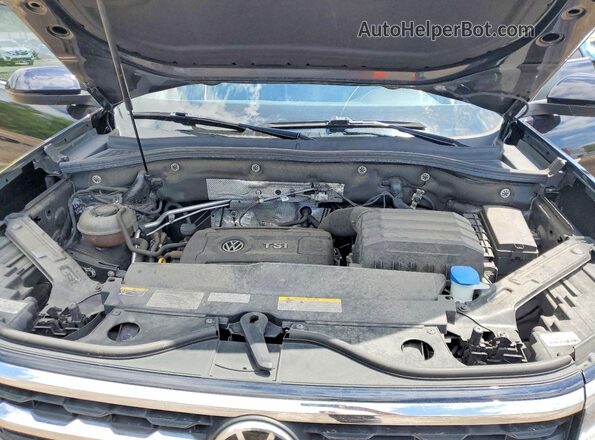 1V2WC2CA0MC239942 2021 VOLKSWAGEN ATLAS Black Widok komory silnika