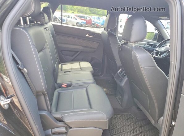 1V2WC2CA0MC239942 2021 VOLKSWAGEN ATLAS Black Widok wnętrza z tyłu