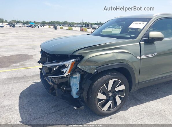 1V2WC2CA2TC218279 2026 VOLKSWAGEN ATLAS Green Widok z przodu