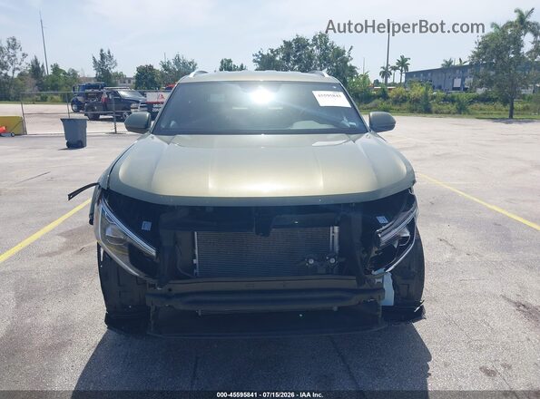 1V2WC2CA2TC218279 2026 VOLKSWAGEN ATLAS Green Widok wnętrza z tyłu