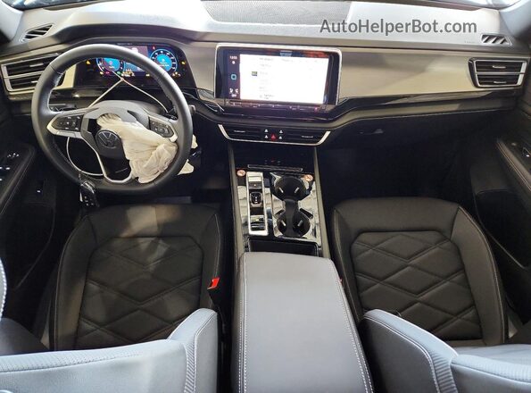 1V2WC2CA3TC231705 2026 VOLKSWAGEN ATLAS Black Widok deski rozdzielczej