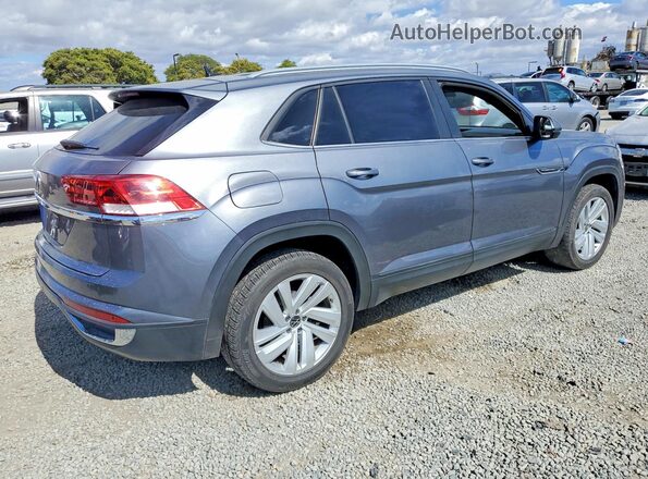 1V2WC2CA4MC220004 2021 VOLKSWAGEN ATLAS Gray Задня права чверть