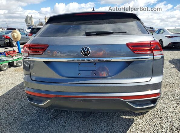 1V2WC2CA4MC220004 2021 VOLKSWAGEN ATLAS Gray Вид ззаду