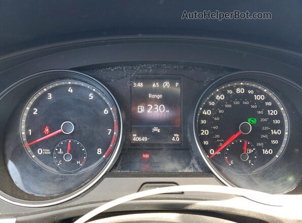 1V2WC2CA4MC220004 2021 VOLKSWAGEN ATLAS Gray Вид щитка приладів