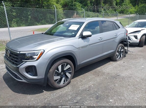 1V2WC2CA6TC226403 2026 VOLKSWAGEN ATLAS Silver წინა მარცხენა ხედი სამი მეოთხედიდან