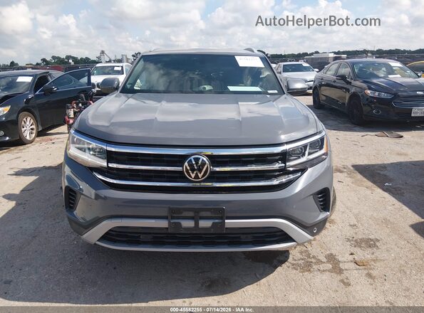 1V2WC2CA9MC211914 2021 VOLKSWAGEN ATLAS Gray უკანა სალონის ხედი