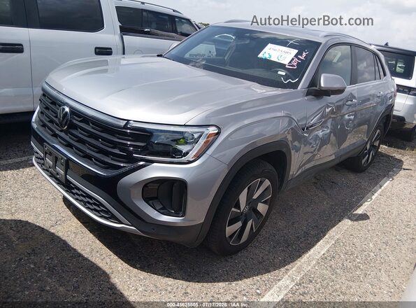 1V2WC2CA9TC218800 2026 VOLKSWAGEN ATLAS Gray Առջևի ձախ երեք քառորդ տեսարան