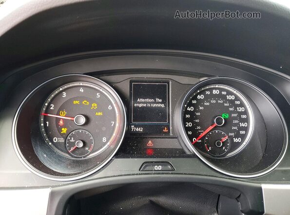 1V2WC2CAXMC239706 2021 VOLKSWAGEN ATLAS Gray Vista del cuadro de instrumentos