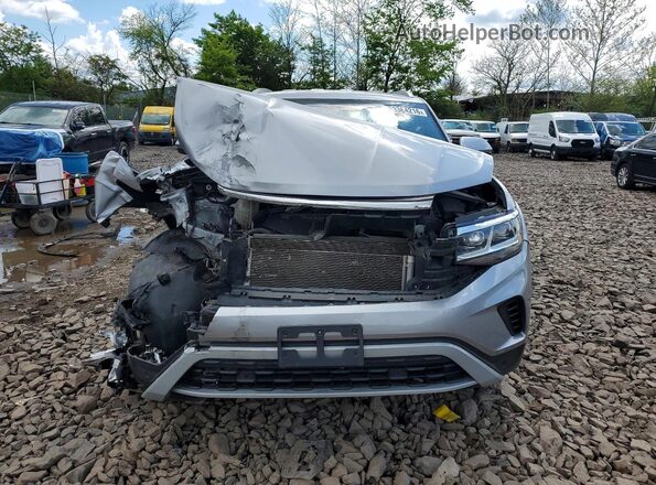 1V2WC2CAXMC239706 2021 VOLKSWAGEN ATLAS Gray Vista frontal