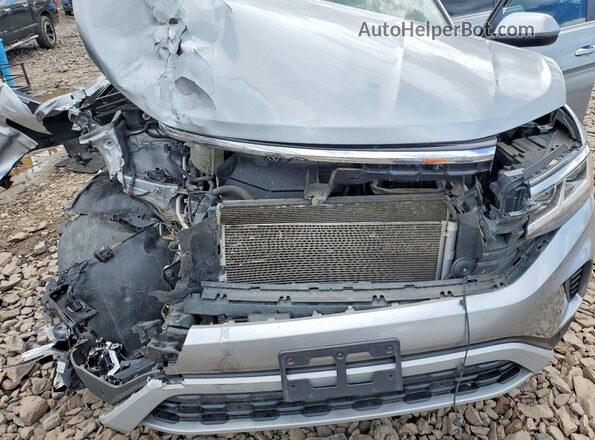 1V2WC2CAXMC239706 2021 VOLKSWAGEN ATLAS Gray Vista del compartimento del motor