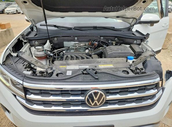 1V2WE2CA7PC224191 2023 VOLKSWAGEN ATLAS White Widok komory silnika