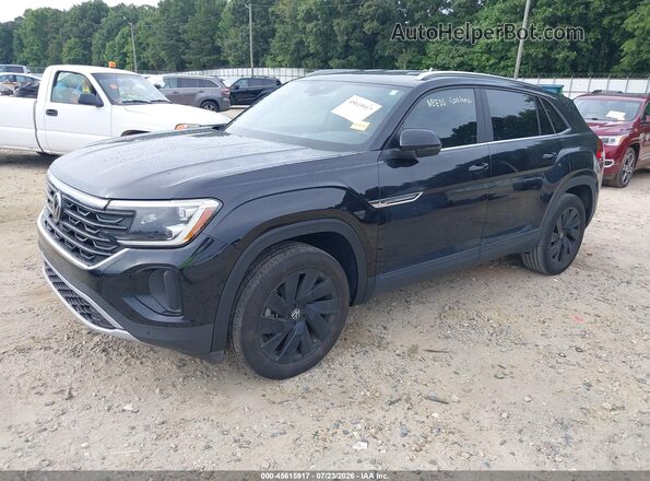 1V2WE2CA7RC203263 2024 VOLKSWAGEN ATLAS Черный Передняя левая четверть