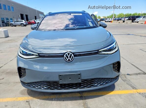 1V2WNPE86PC035023 2023 VOLKSWAGEN ID.4 Gray Դիմացի տեսք