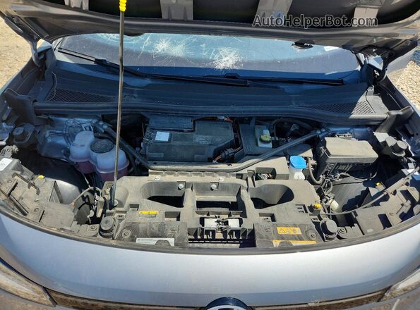 1V2WNPE88PC029238 2023 VOLKSWAGEN ID.4 Silver Widok wnętrza z tyłu