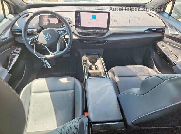 1V2WNPE88PC029238 2023 VOLKSWAGEN ID.4 Silver Widok deski rozdzielczej