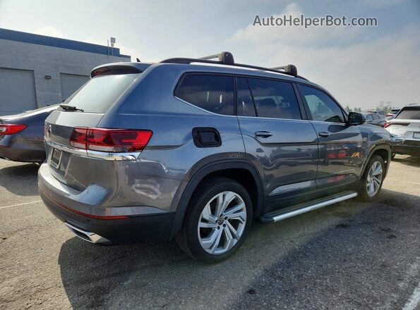 1V2WP2CA3MC543058 2021 VOLKSWAGEN ATLAS Gray Задня права чверть