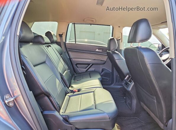 1V2WP2CA3MC543058 2021 VOLKSWAGEN ATLAS Gray Вид задніх сидінь