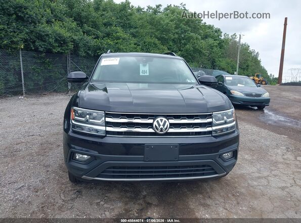 1V2WP2CA8LC502178 2020 VOLKSWAGEN ATLAS Black Widok z przodu