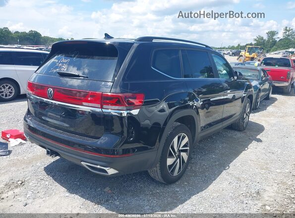1V2WR2CA0SC531666 2025 VOLKSWAGEN ATLAS Black Հետևի աջ