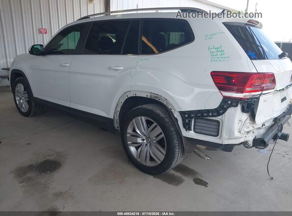 1V2WR2CA1KC524533 2019 VOLKSWAGEN ATLAS Белый Задняя левая четверть