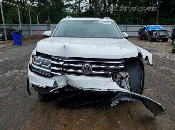 1V2WR2CA1KC591908 2019 VOLKSWAGEN ATLAS White Widok z przodu