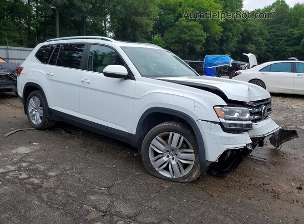 1V2WR2CA1KC591908 2019 VOLKSWAGEN ATLAS White Przód prawy