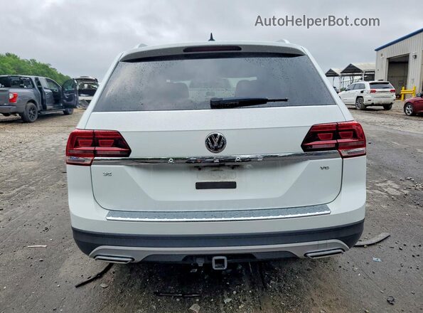 1V2WR2CA1KC591908 2019 VOLKSWAGEN ATLAS White Widok z tyłu