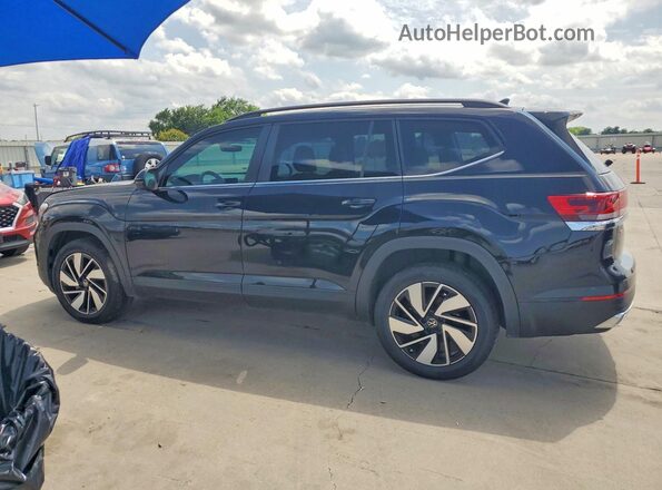 1V2WR2CA1RC519746 2024 VOLKSWAGEN ATLAS Black Задня ліва чверть