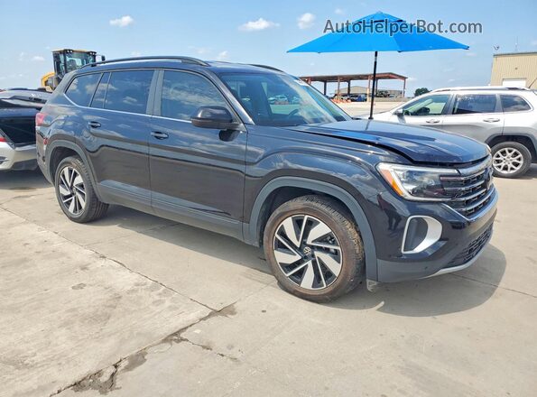 1V2WR2CA1RC519746 2024 VOLKSWAGEN ATLAS Black Передня права чверть