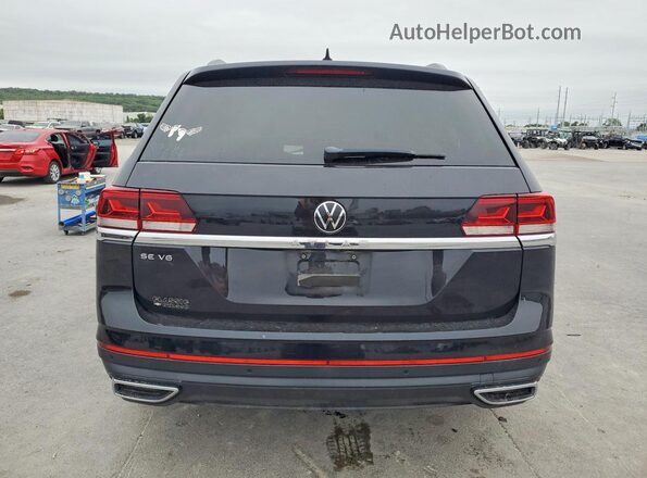 1V2WR2CA2MC580161 2021 VOLKSWAGEN ATLAS Charcoal Vista trasera