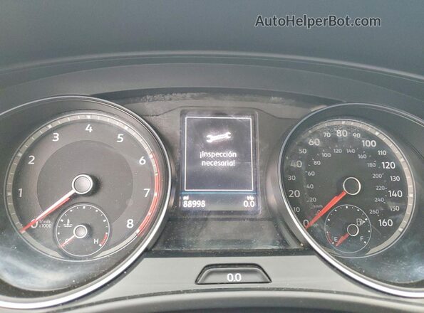 1V2WR2CA2MC580161 2021 VOLKSWAGEN ATLAS Charcoal Vista del cuadro de instrumentos