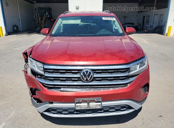1V2WR2CA2PC521437 2023 VOLKSWAGEN ATLAS Red Вид спереду