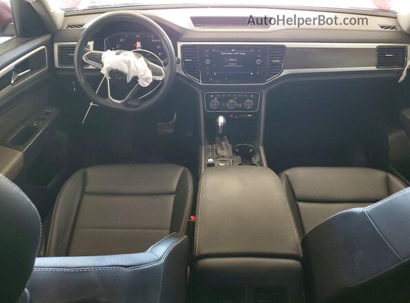 1V2WR2CA2PC521437 2023 VOLKSWAGEN ATLAS Red Вид панелі приладів
