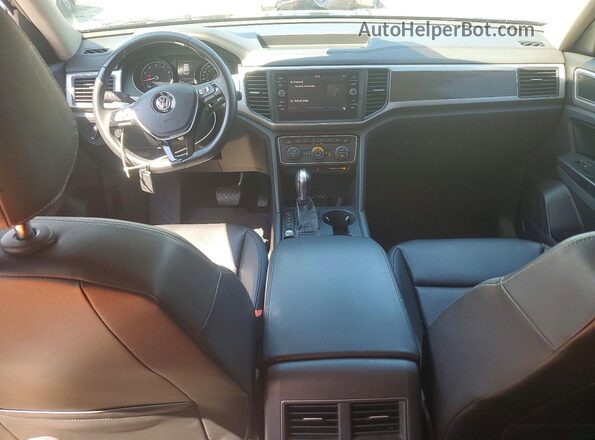 1V2WR2CA3KC551703 2019 VOLKSWAGEN ATLAS Черный Вид панели приборов