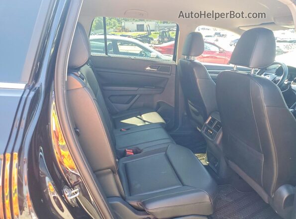 1V2WR2CA3KC551703 2019 VOLKSWAGEN ATLAS Черный Вид задних сидений